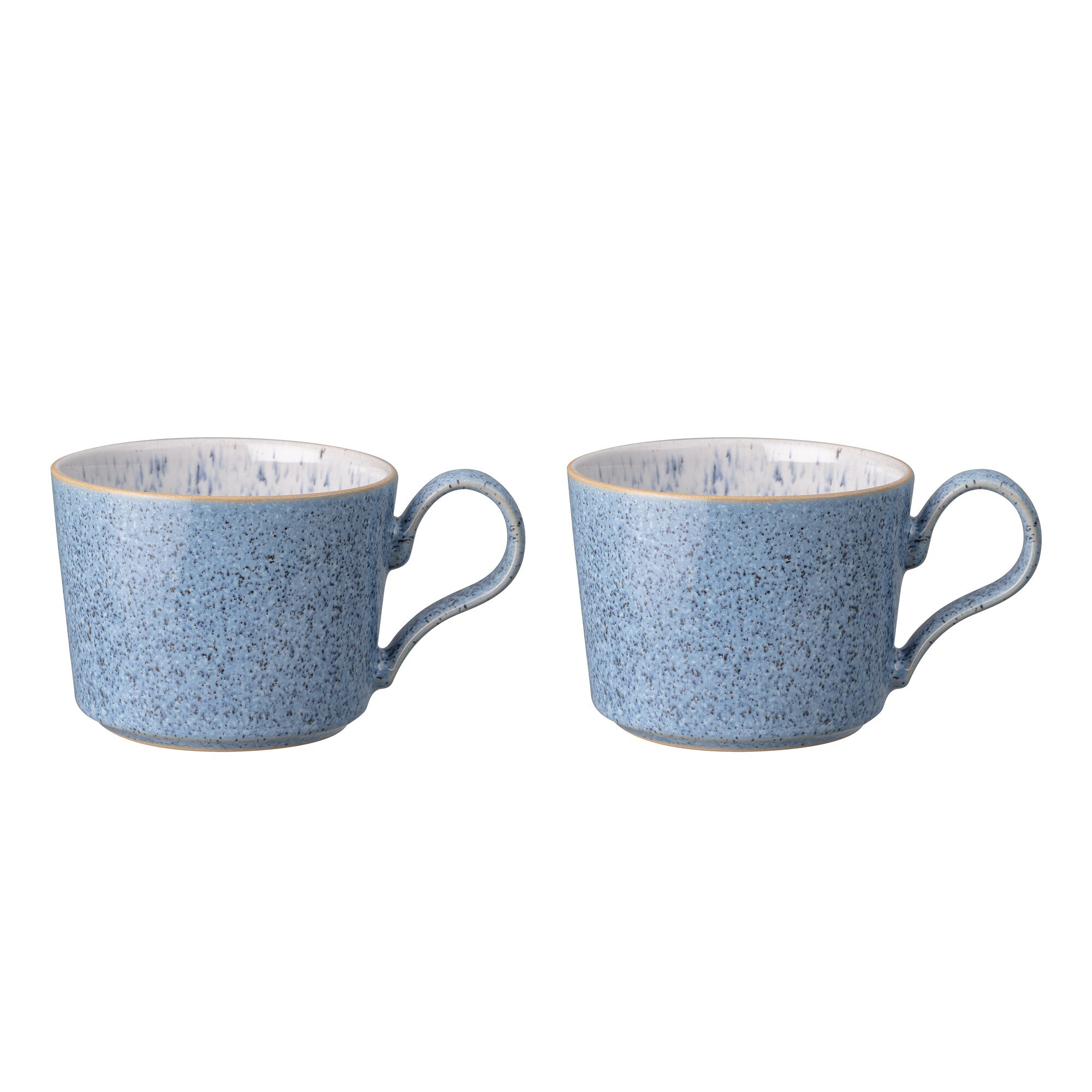 Product photograph of Studio Blue Brew Tea Coffee Cup Set Of 2 from Denby Retail Ltd